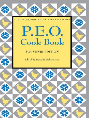 cover image of P.E.O. Cookbook